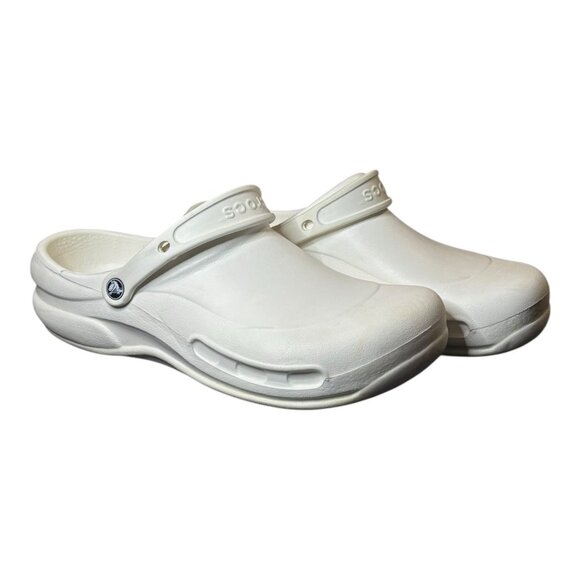Crocs Specialist II Professional White Bistro / Hospital Clogs Mens Size 13 - Picture 5 of 10
